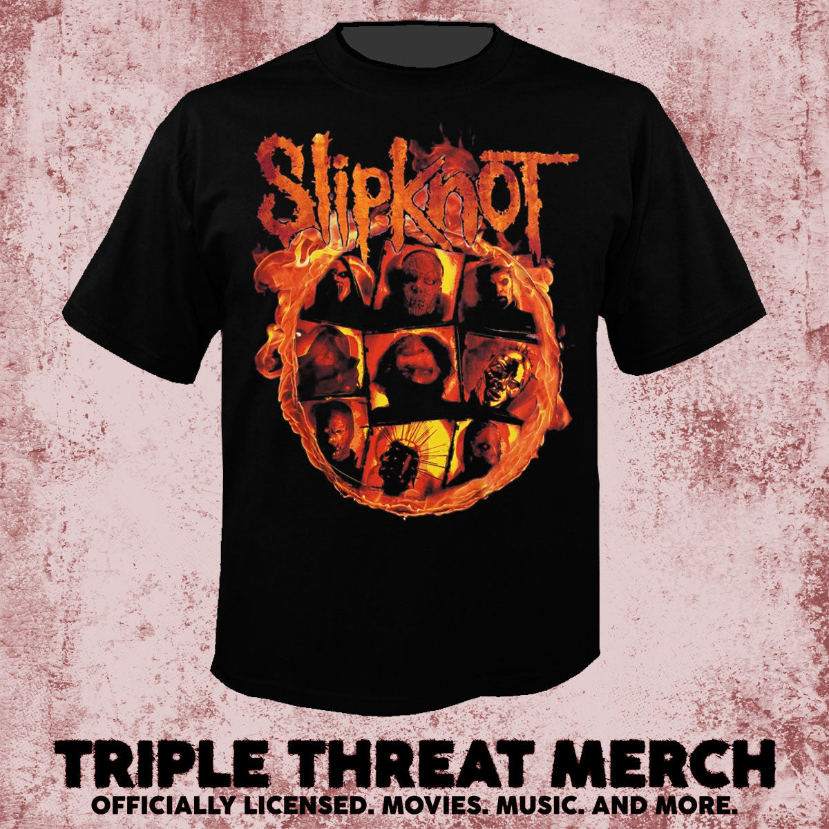 Slipknot - Burnt [Mens Shirt]