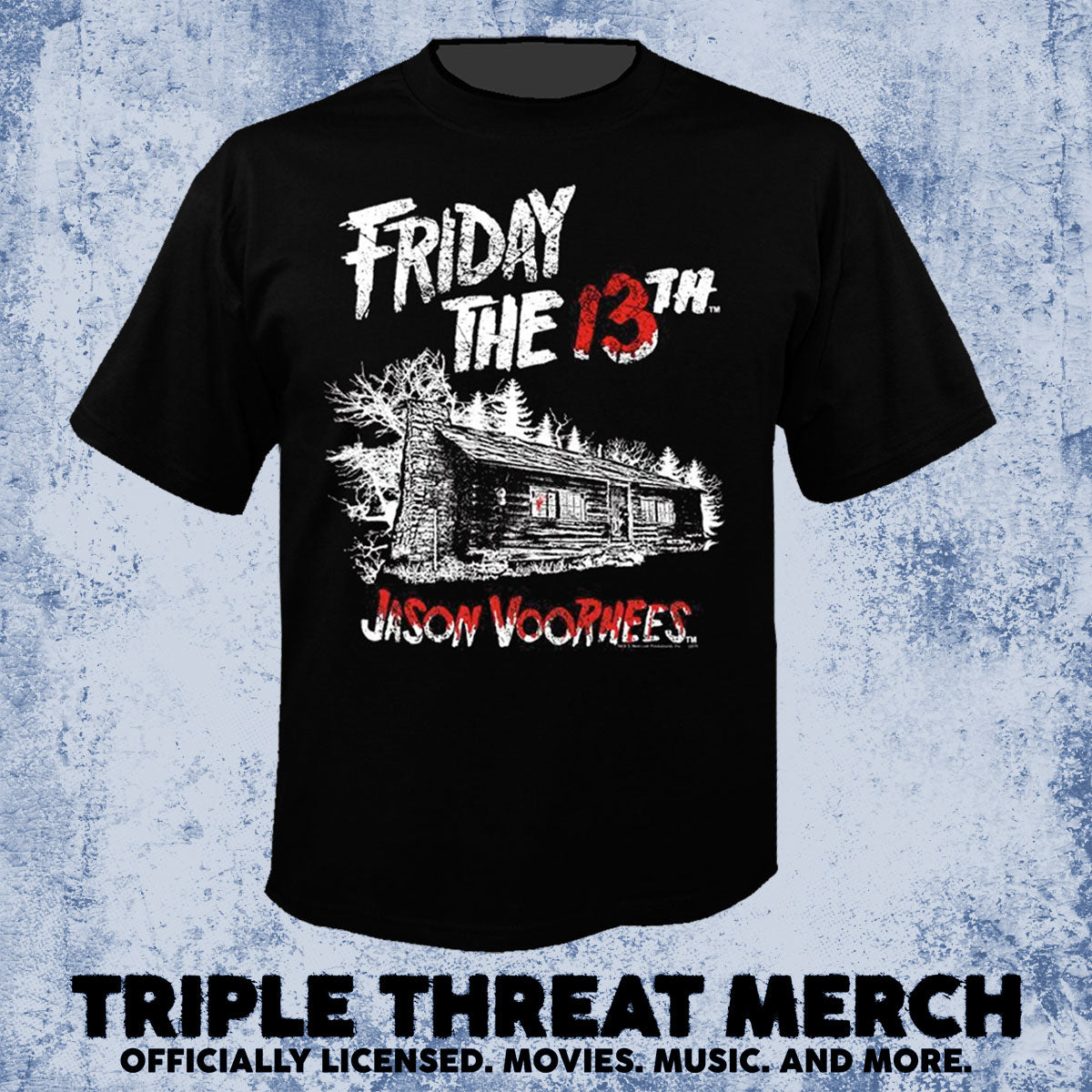 Friday The 13th - Cabin Logo [Mens Shirt]