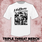 Nightmare On Elm Street - Freddy Blocks (White) [Mens Shirt]