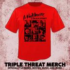Nightmare On Elm Street - Freddy Blocks (Red) [Mens Shirt]