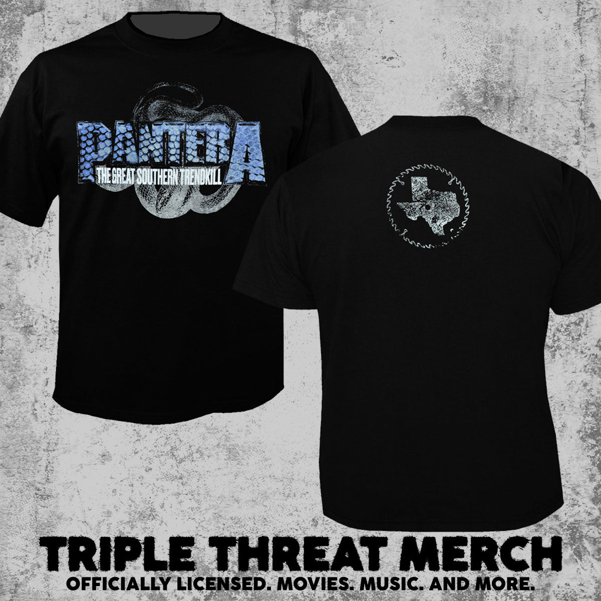 Pantera - Great Southern Trendkill Blue Logo [Mens Shirt]