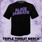 Black Sabbath - Purple Logo [Mens Shirt]