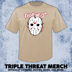 Friday The 13th - Mask (Tan) [Mens Shirt]