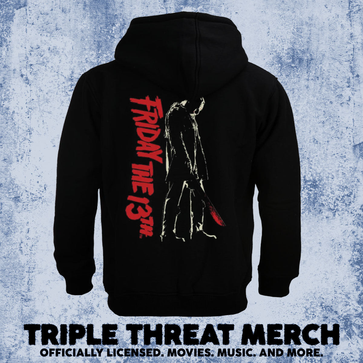 Friday The 13th - Standing [Zip-Up Sweatshirt]