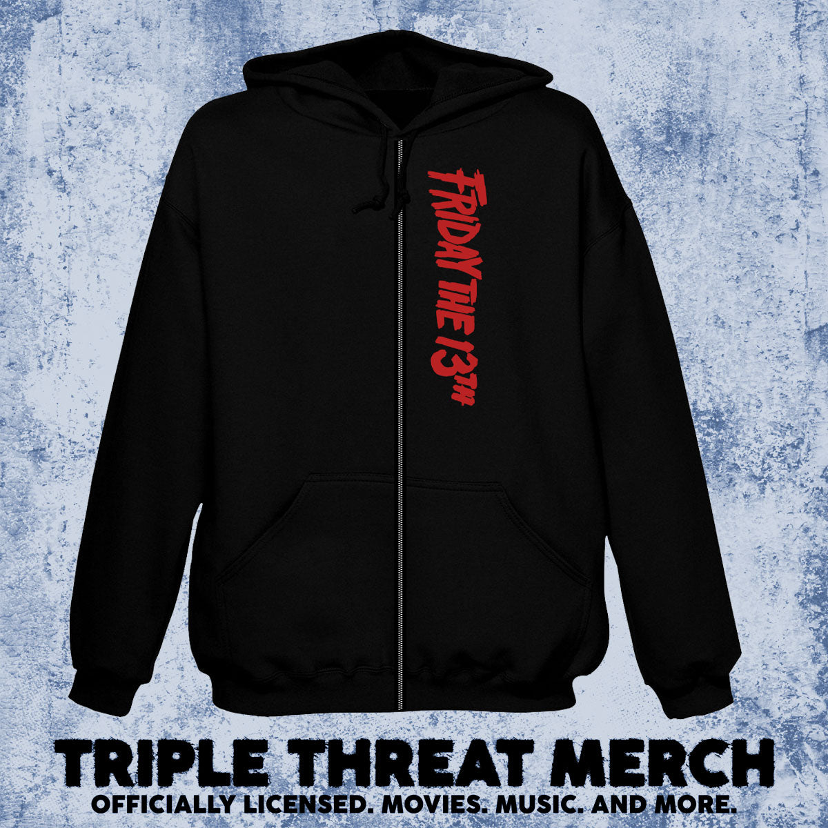 Friday The 13th - Standing [Zip-Up Sweatshirt]