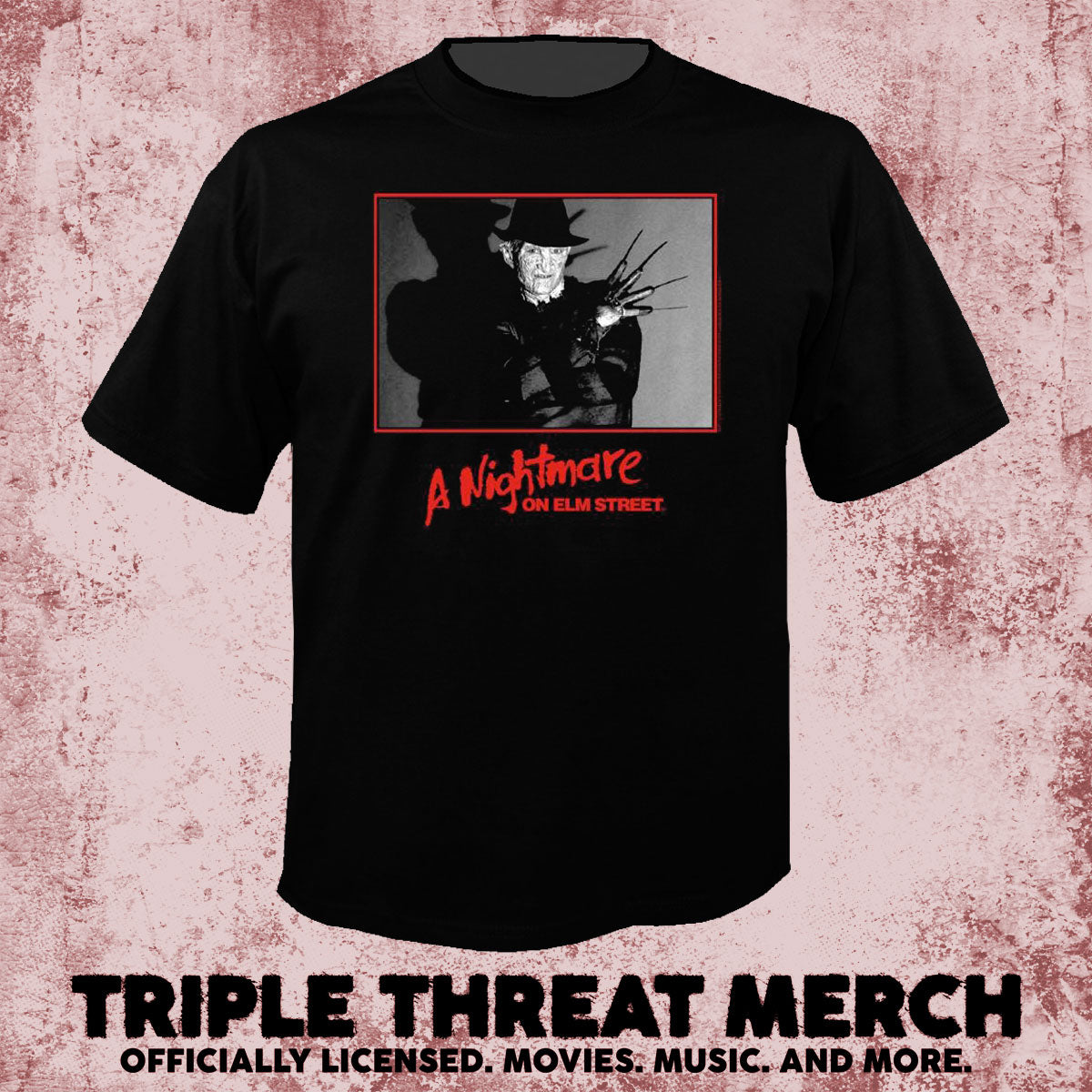 Nightmare On Elm Street - Freddy Pose [Mens Shirt]