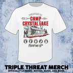 Friday The 13th - Camp Crystal Lake (White) [Mens Shirt]