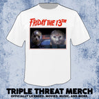 Friday The 13th - Billboard (White) [Mens Shirt]