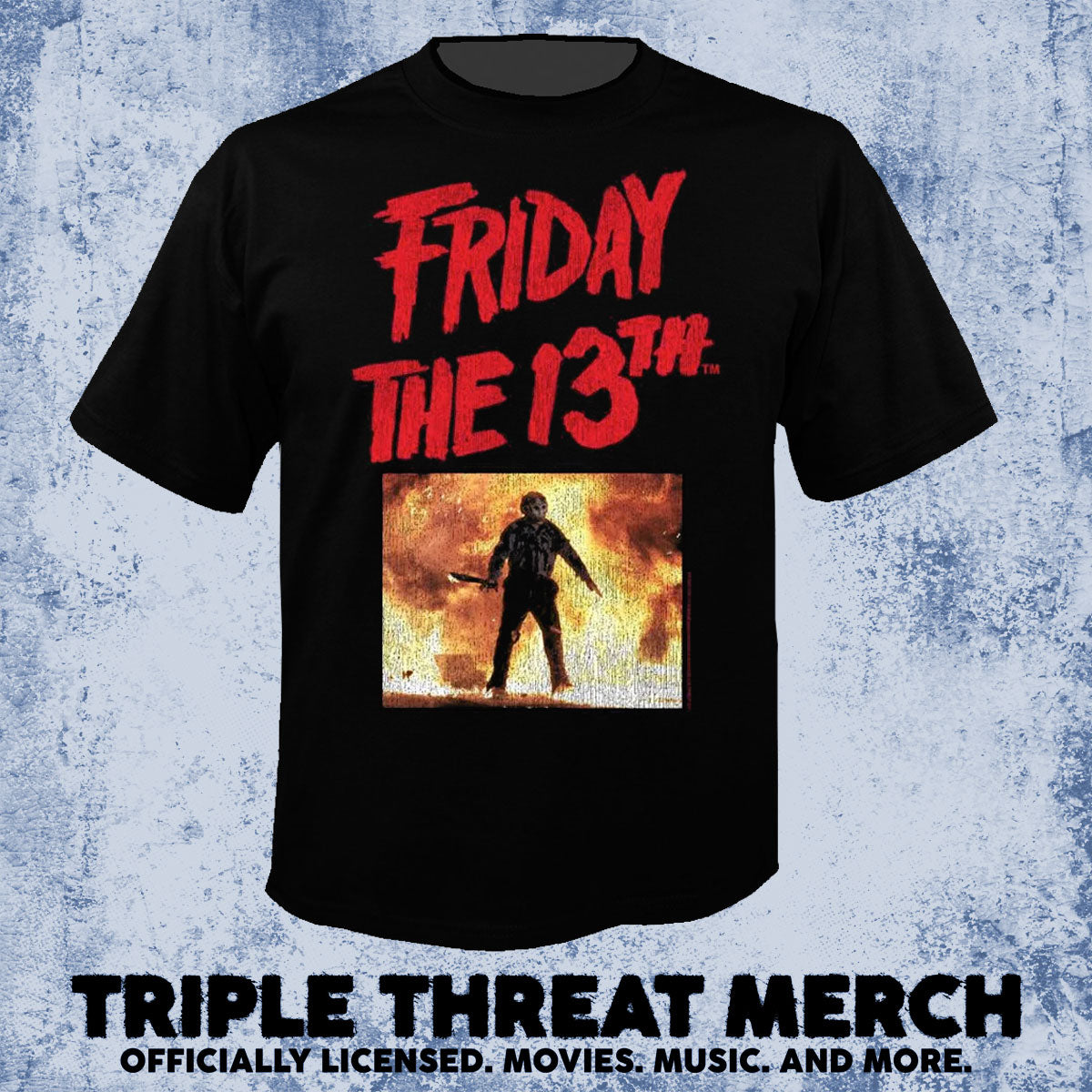 Friday The 13th - Fire [Mens Shirt]