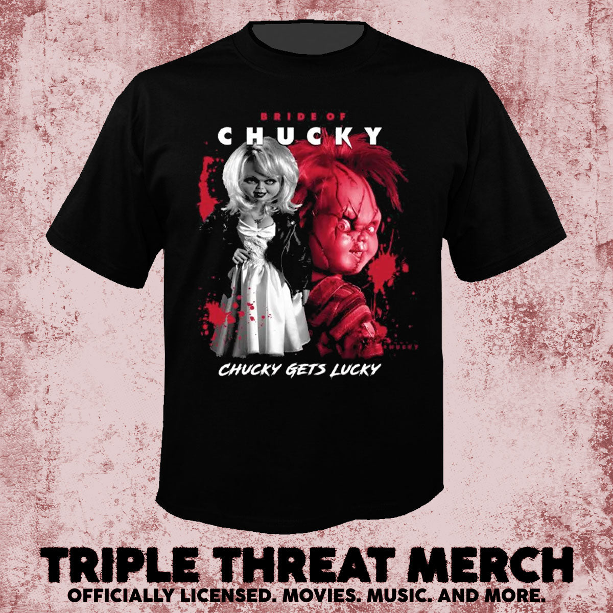 Childs Play - Chucky Gets Lucky (Collage) [Mens Shirt]