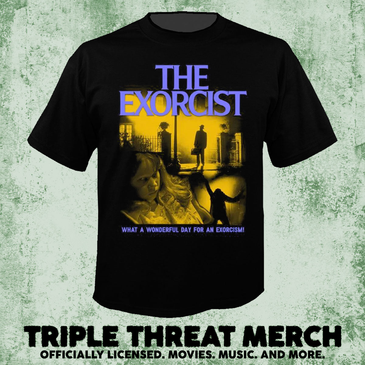 Exorcist - Collage (Yellow) [Mens Shirt]