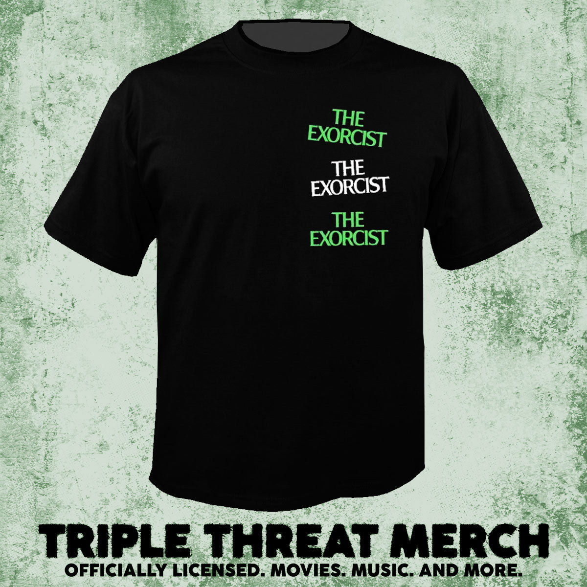 Exorcist - Collage (Front And Back Print) [Mens Shirt]