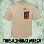 Exorcist - Excellent Day For An Exorcism (Tan) (Front And Back Print) [Mens Shirt]