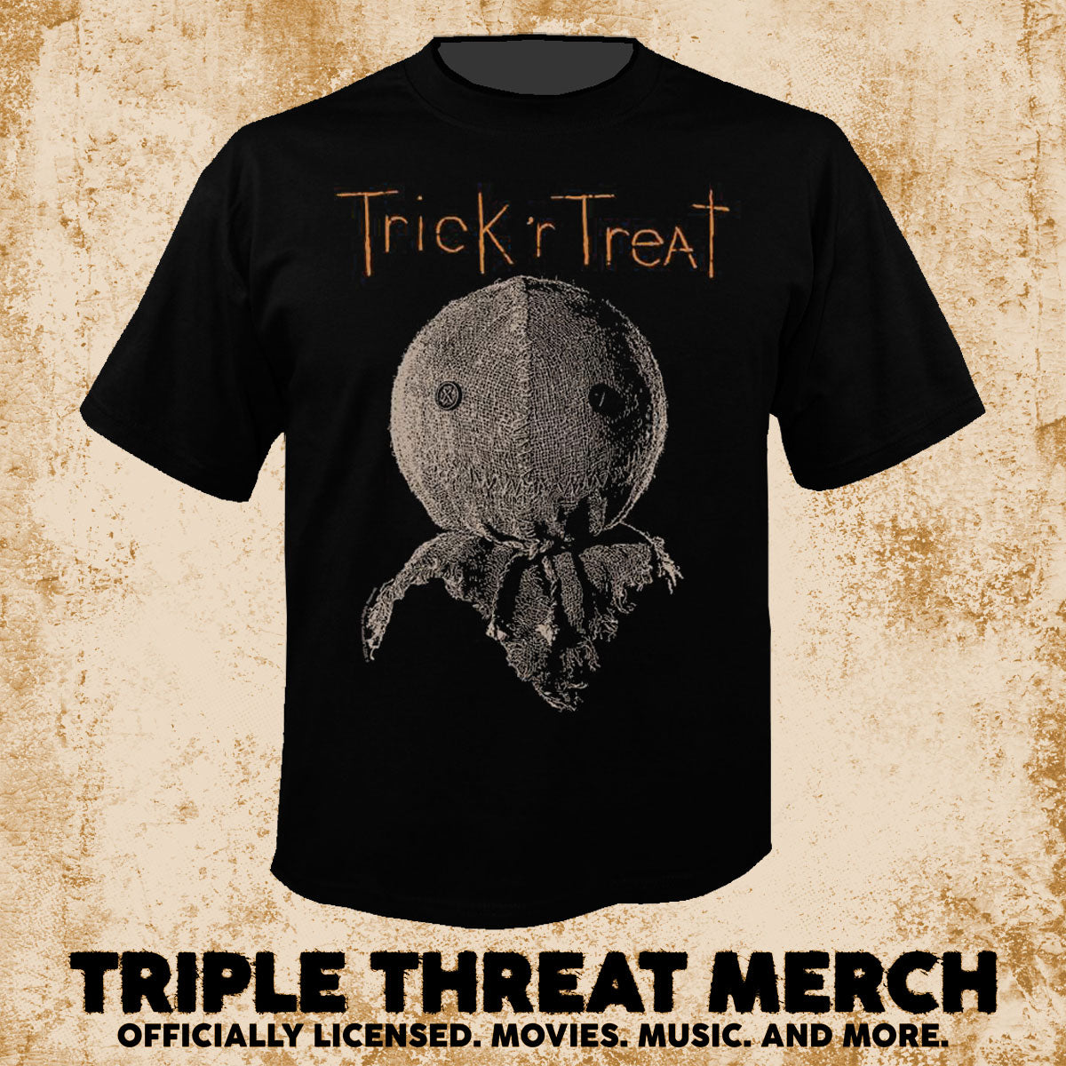 Trick R Treat - Burlap Mask [Mens Shirt]
