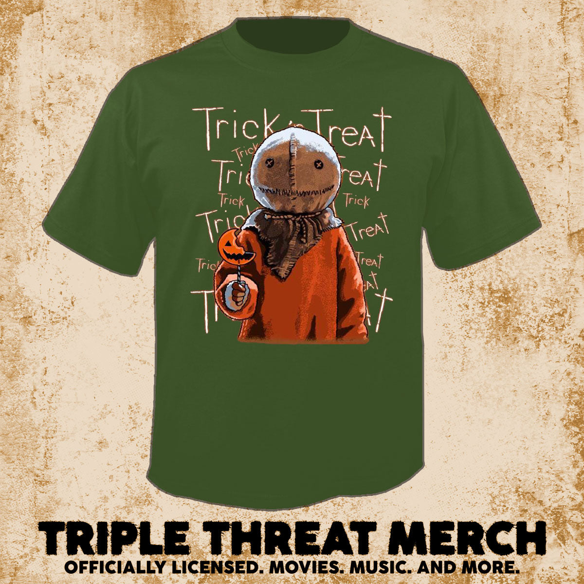 Trick R Treat - Logos And Lollipops (Green) [Mens Shirt]