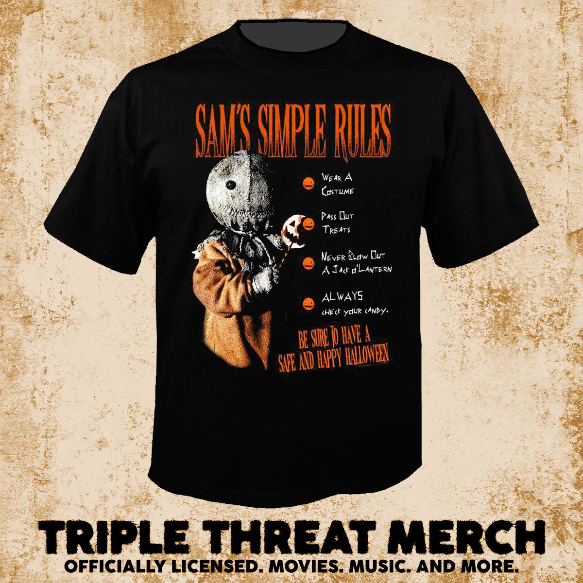 Trick R Treat - Simple Rules [Mens Shirt]