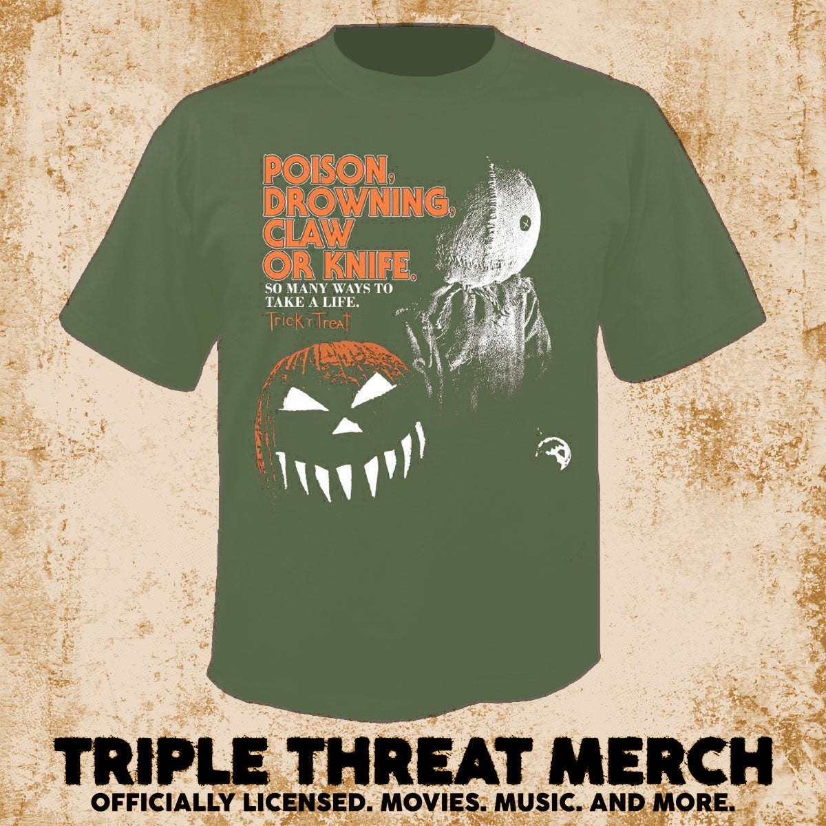 Trick R Treat - Ways To Die (Green) [Mens Shirt]