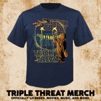 Trick R Treat - Outlines (Navy) [Mens Shirt]