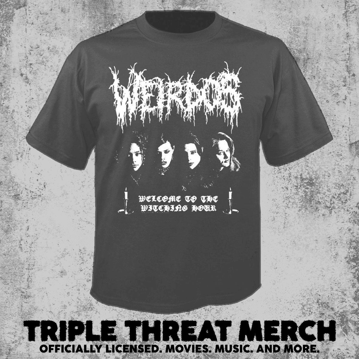 Craft - Weirdos (Black Metal Logo) (Grey) [Mens Shirt]
