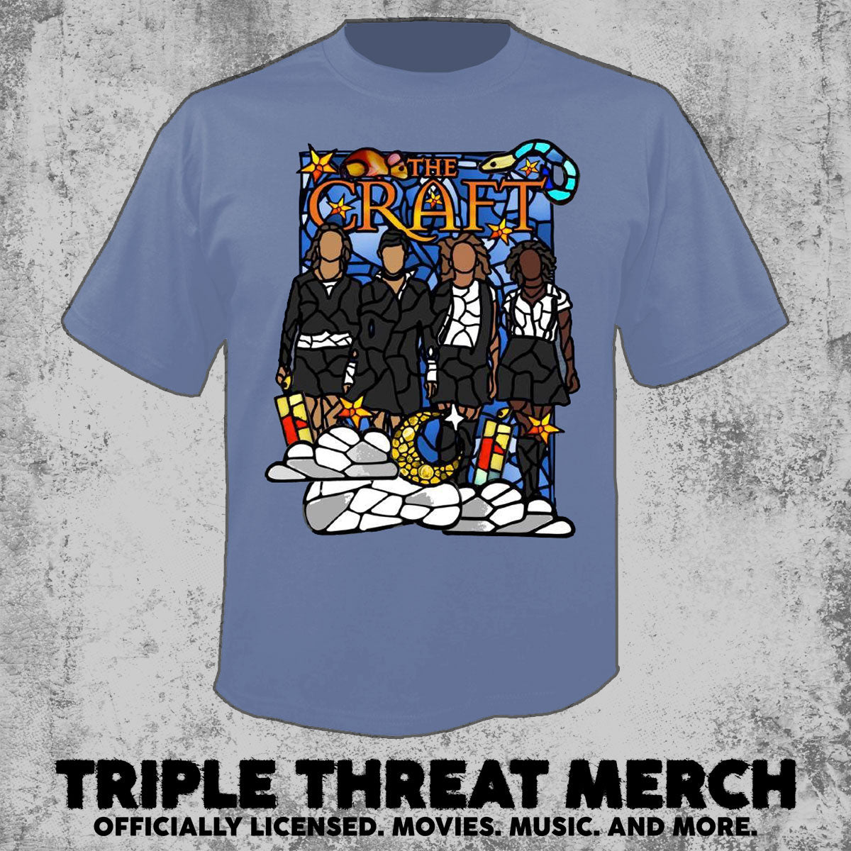 Craft - Stained Glass (Blue) [Mens Shirt]