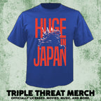 Godzilla - Huge In Japan (Blue) [Mens Shirt]