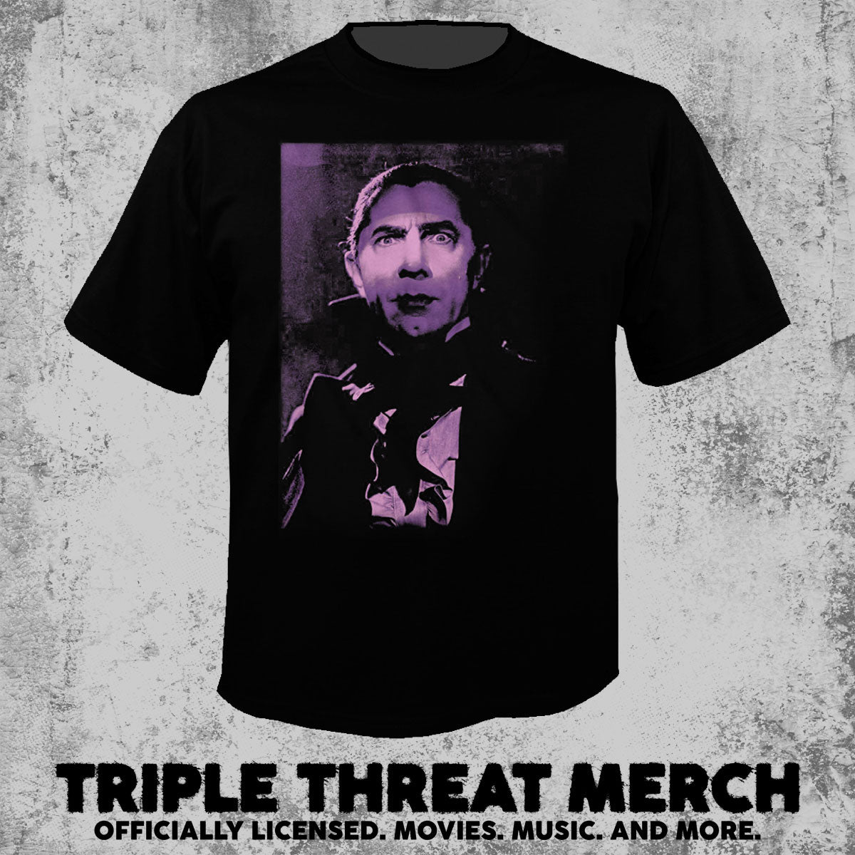 Dracula - Purple Shadows (Bela Lugosi) [Mens Shirt]