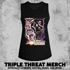Dracula - Faces (Bela Lugosi) [Womens High Neck Tanktop]