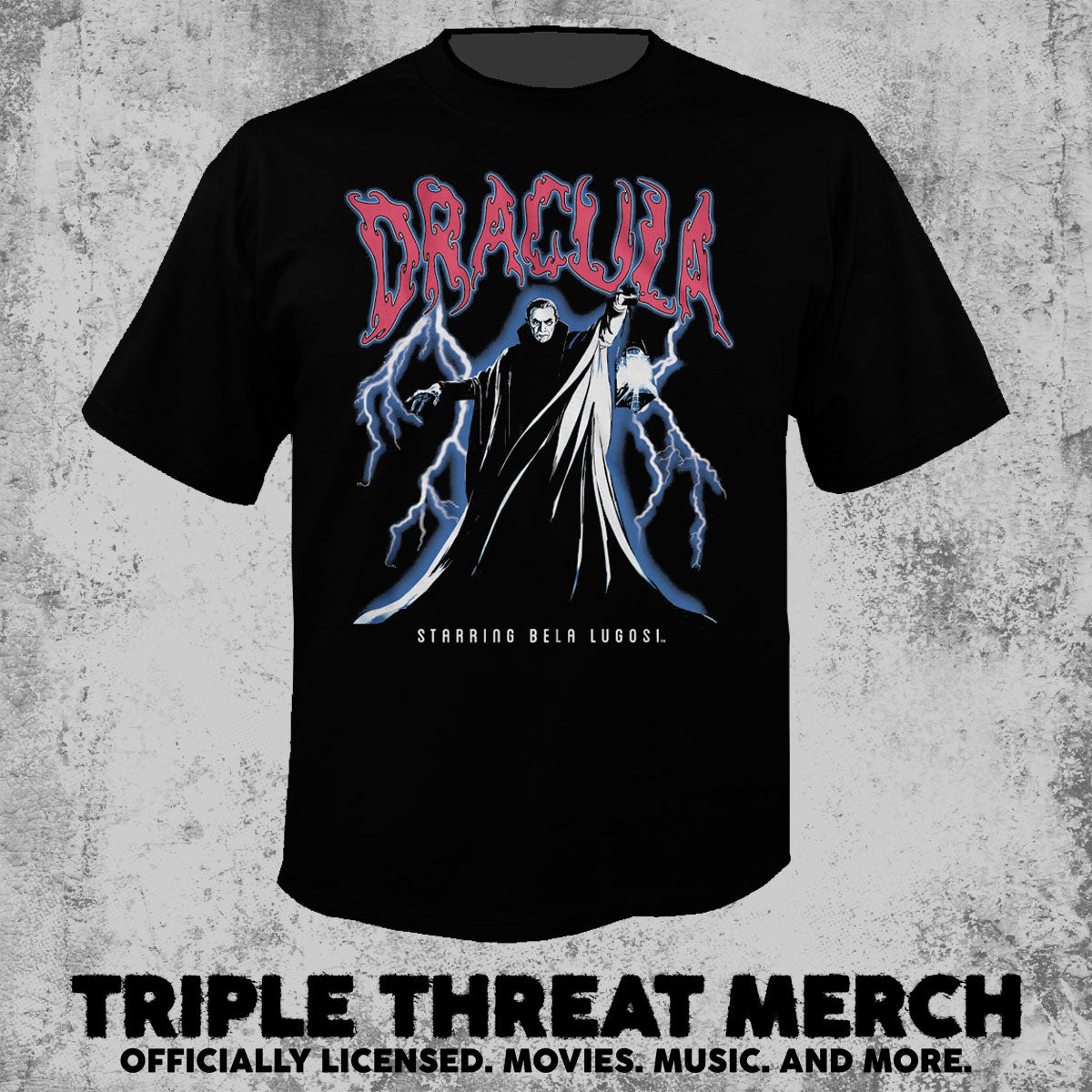 Dracula - Lightning (Bela Lugosi) [Mens Shirt]