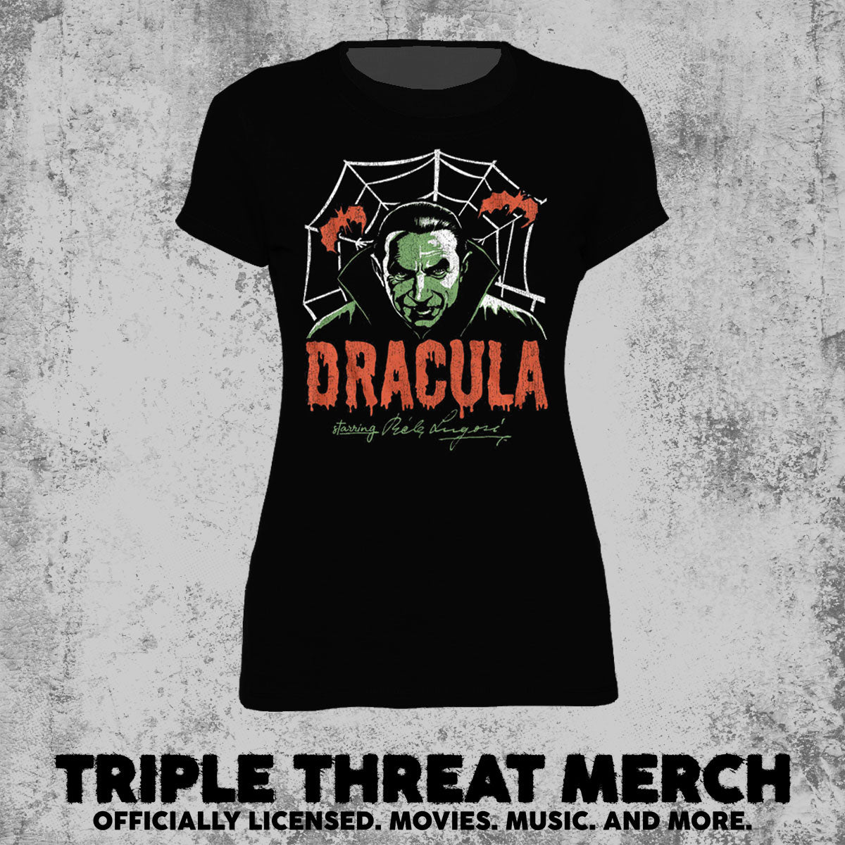 Dracula - Spider Web (Bela Lugosi) [Womens Shirt]