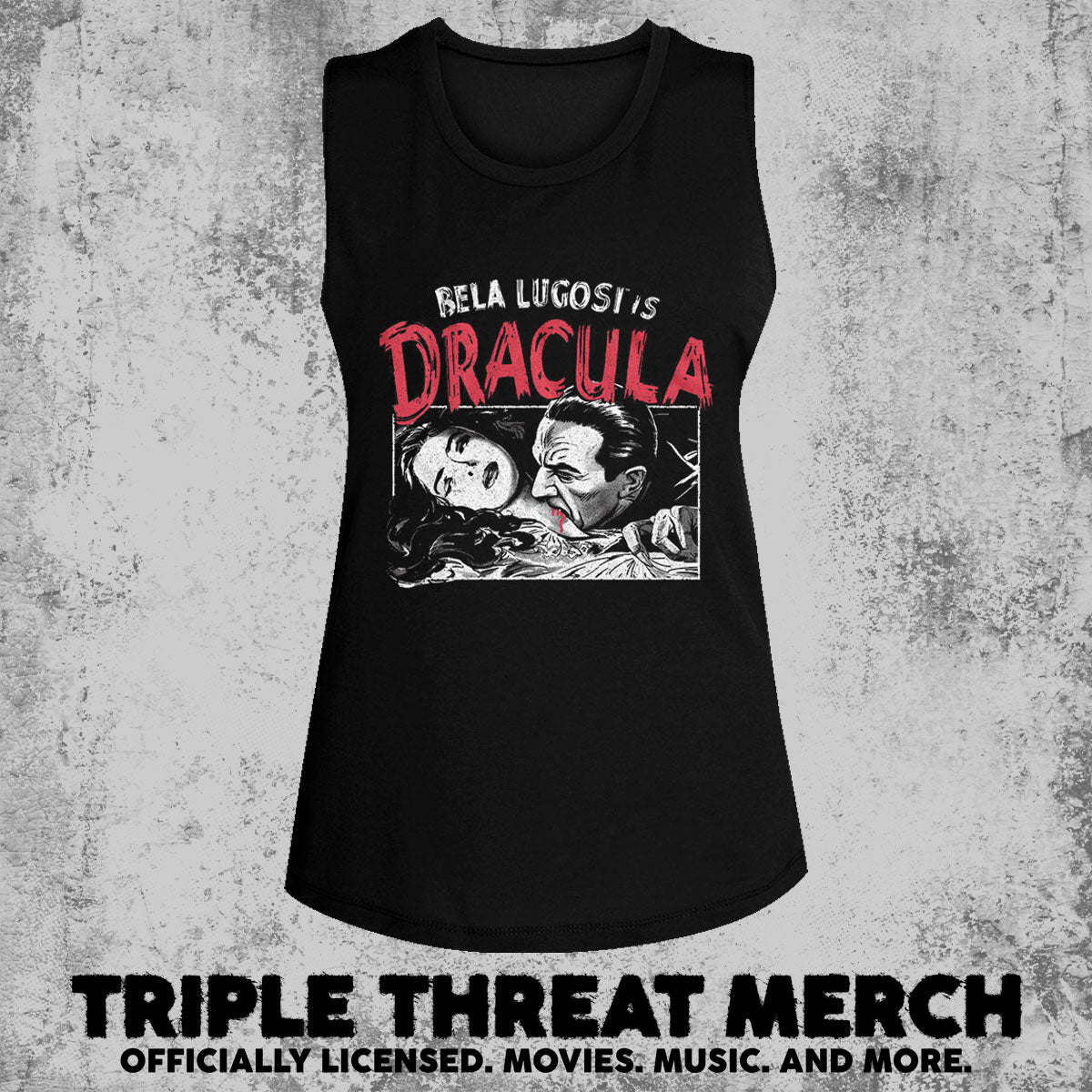 Dracula - Bela Lugosi Is Dracula (Bela Lugosi) [Womens High Neck Tanktop]