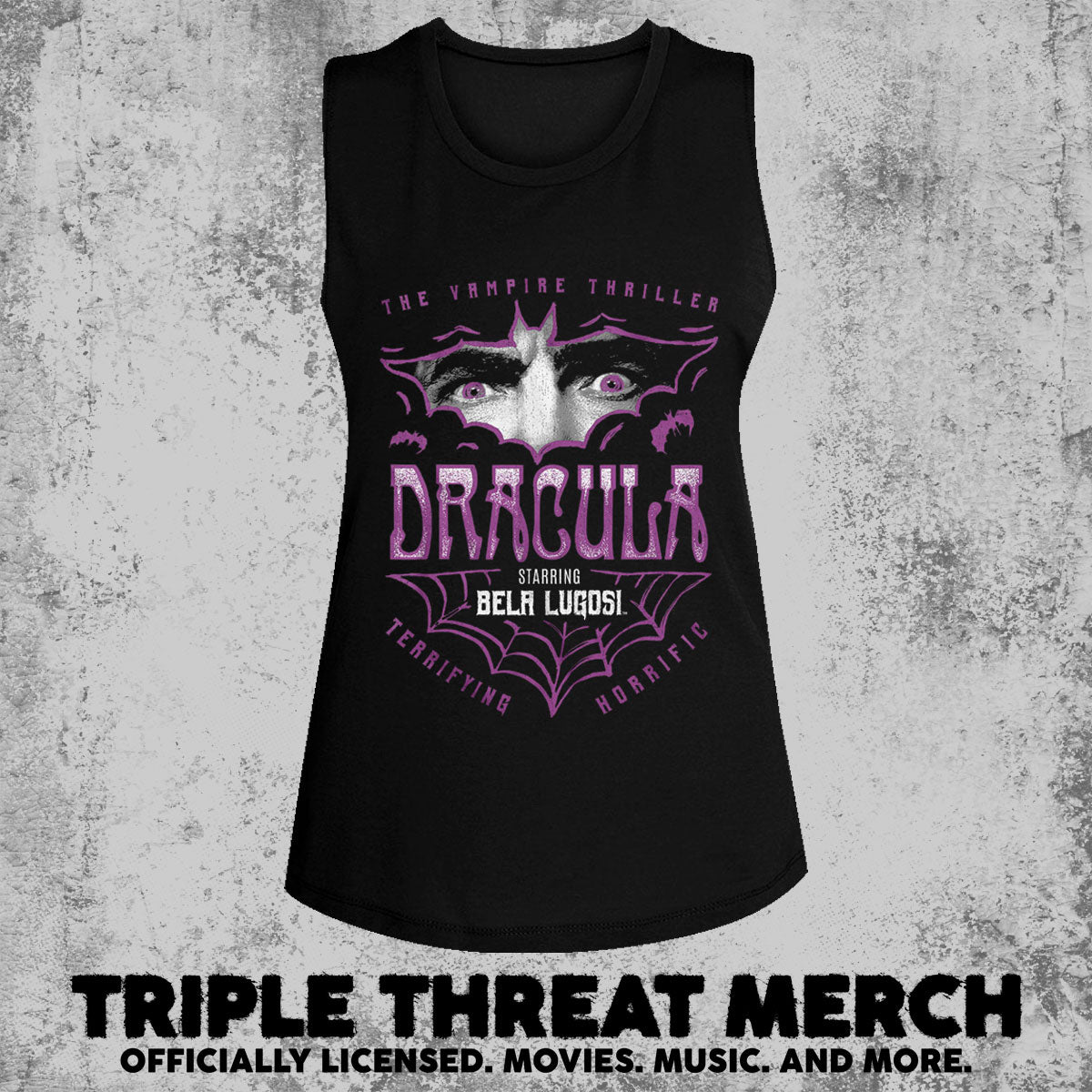 Dracula - Vampire Thriller (Bela Lugosi) [Womens High Neck Tanktop]