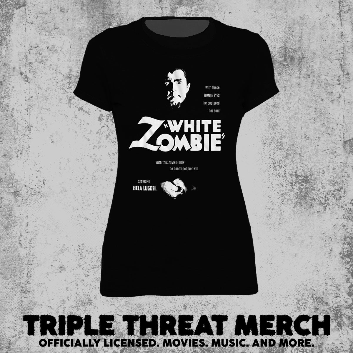 White Zombie - Close-Up [Womens Shirt]