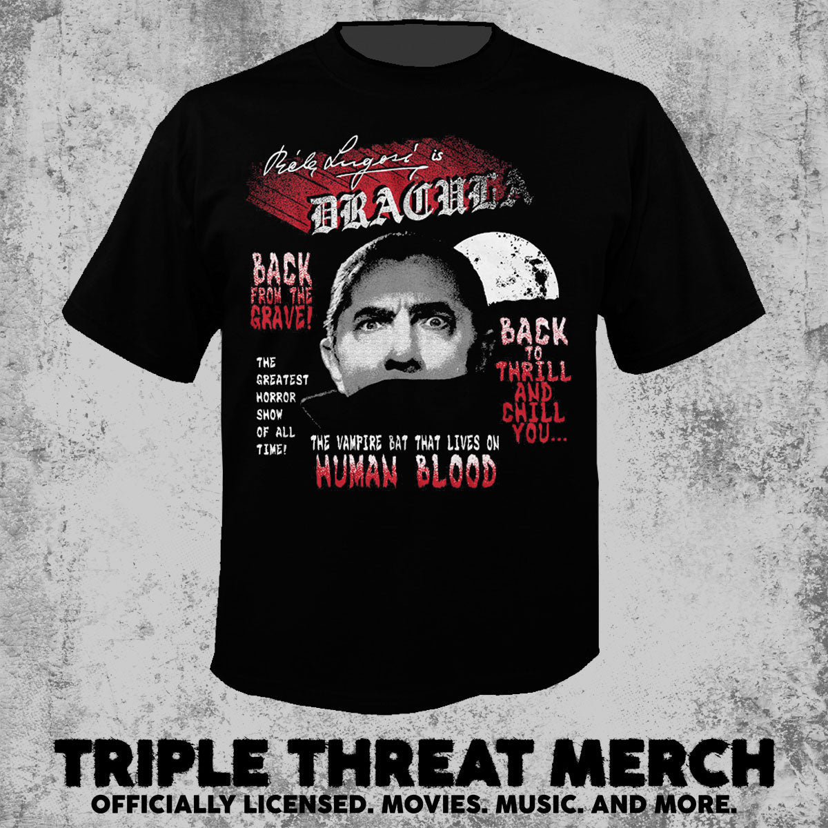 Dracula - Back From The Grave [Mens Shirt]