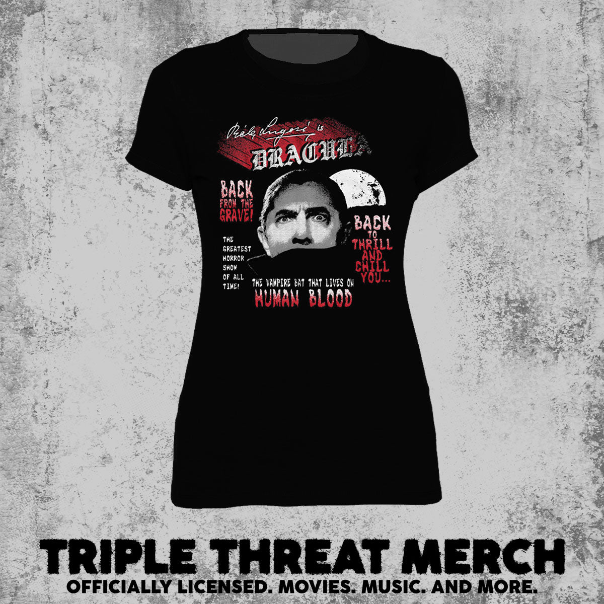 Dracula - Back From The Grave [Womens Shirt]