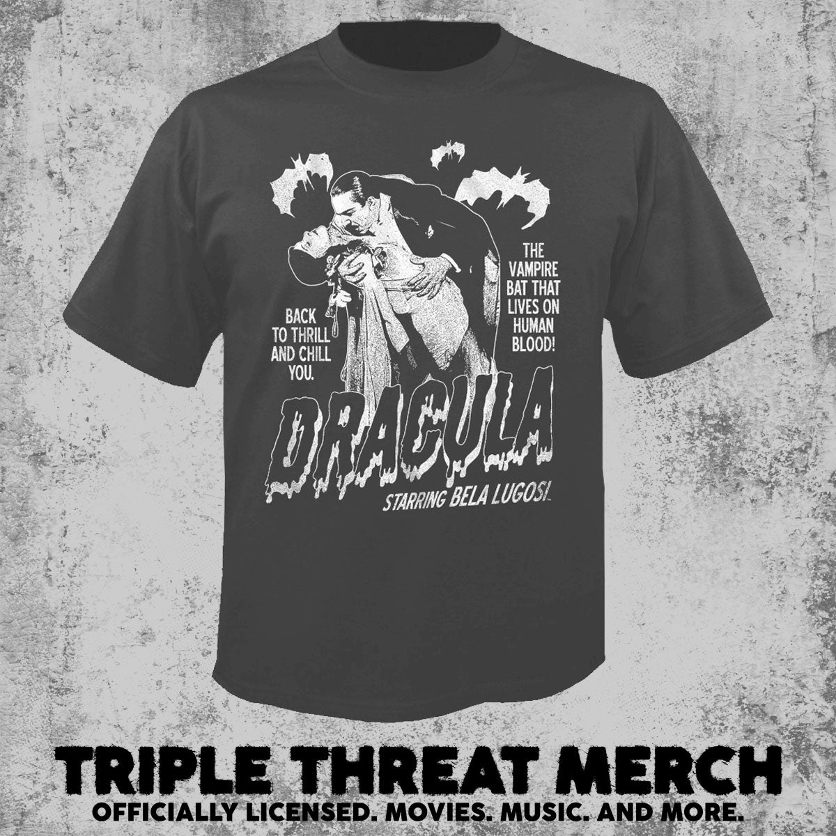 Dracula - Back To Thrill (Gray) [Mens Shirt]