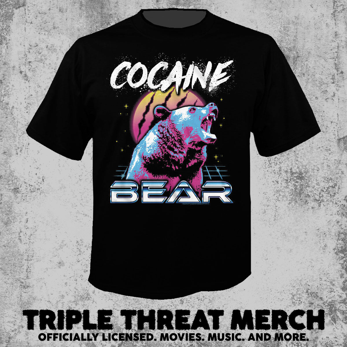 Cocaine Bear - Neon Bear [Mens Shirt]