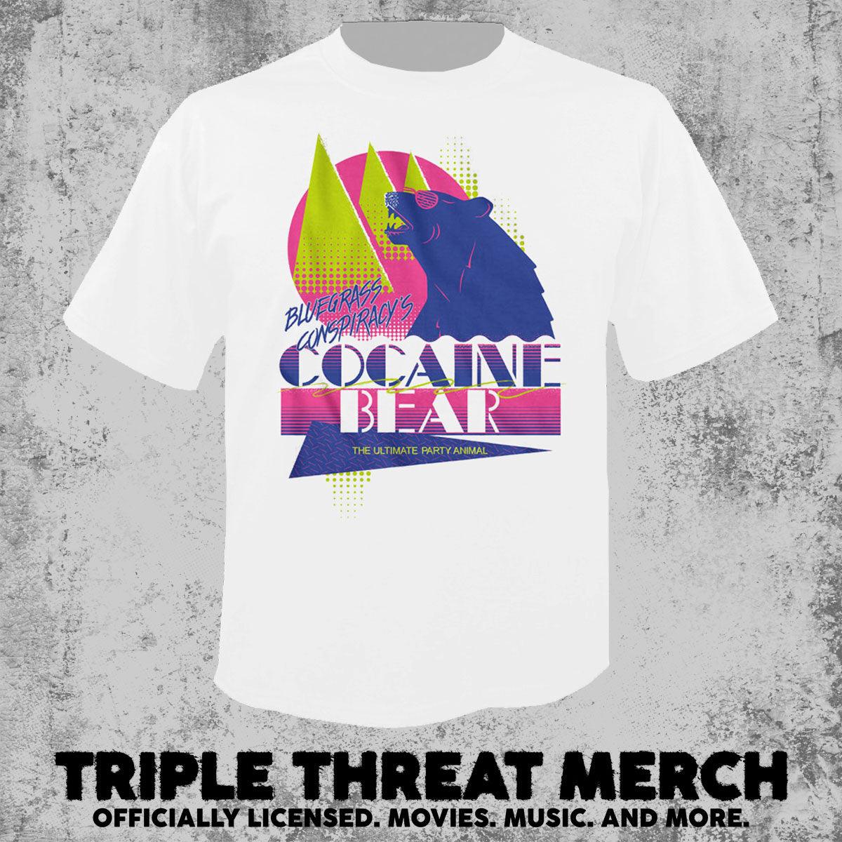 Cocaine Bear - White Mountains [Mens Shirt]