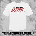 Cocaine Bear - Logo (White) [Mens Shirt]