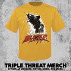 Cocaine Bear - Poster (Yellow) [Mens Shirt]