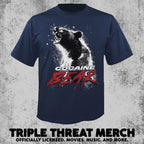 Cocaine Bear - Poster (Navy) [Mens Shirt]