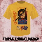 Childs Play - Good Guys Box (Ripped - Gold) [Mens Shirt]