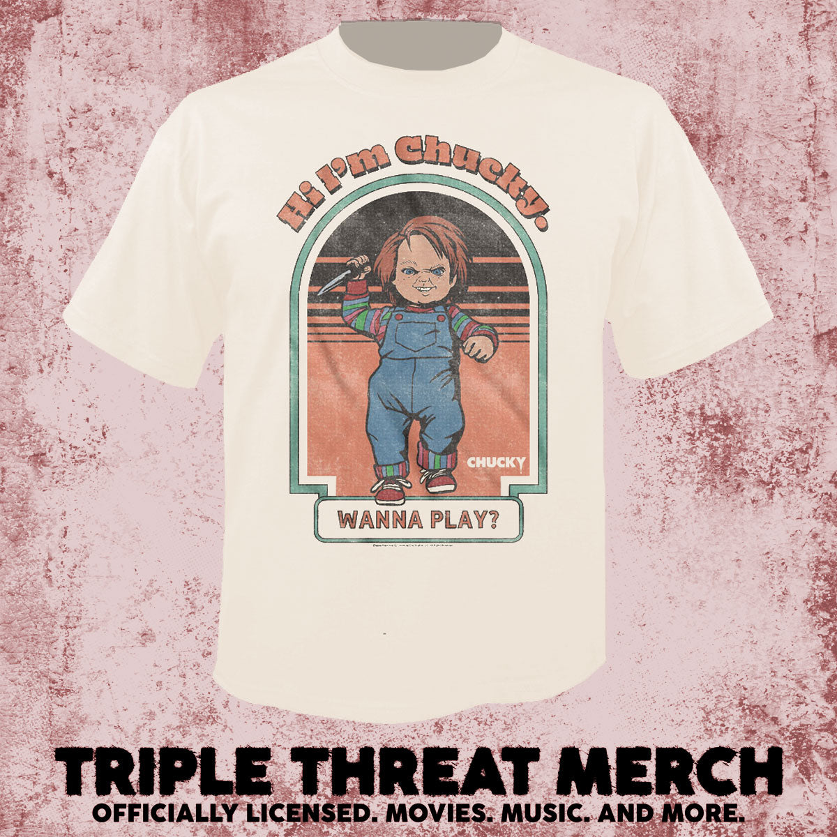 Childs Play - Wanna Play (Cream) [Mens Shirt]