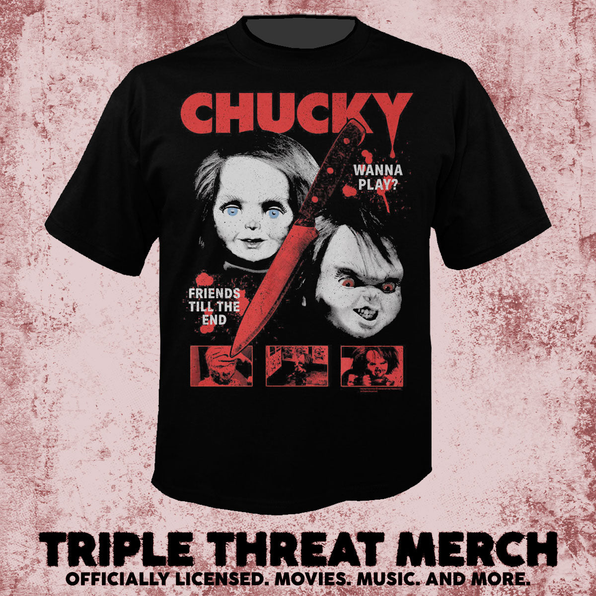 Childs Play - Friends Til The End [Mens Shirt]