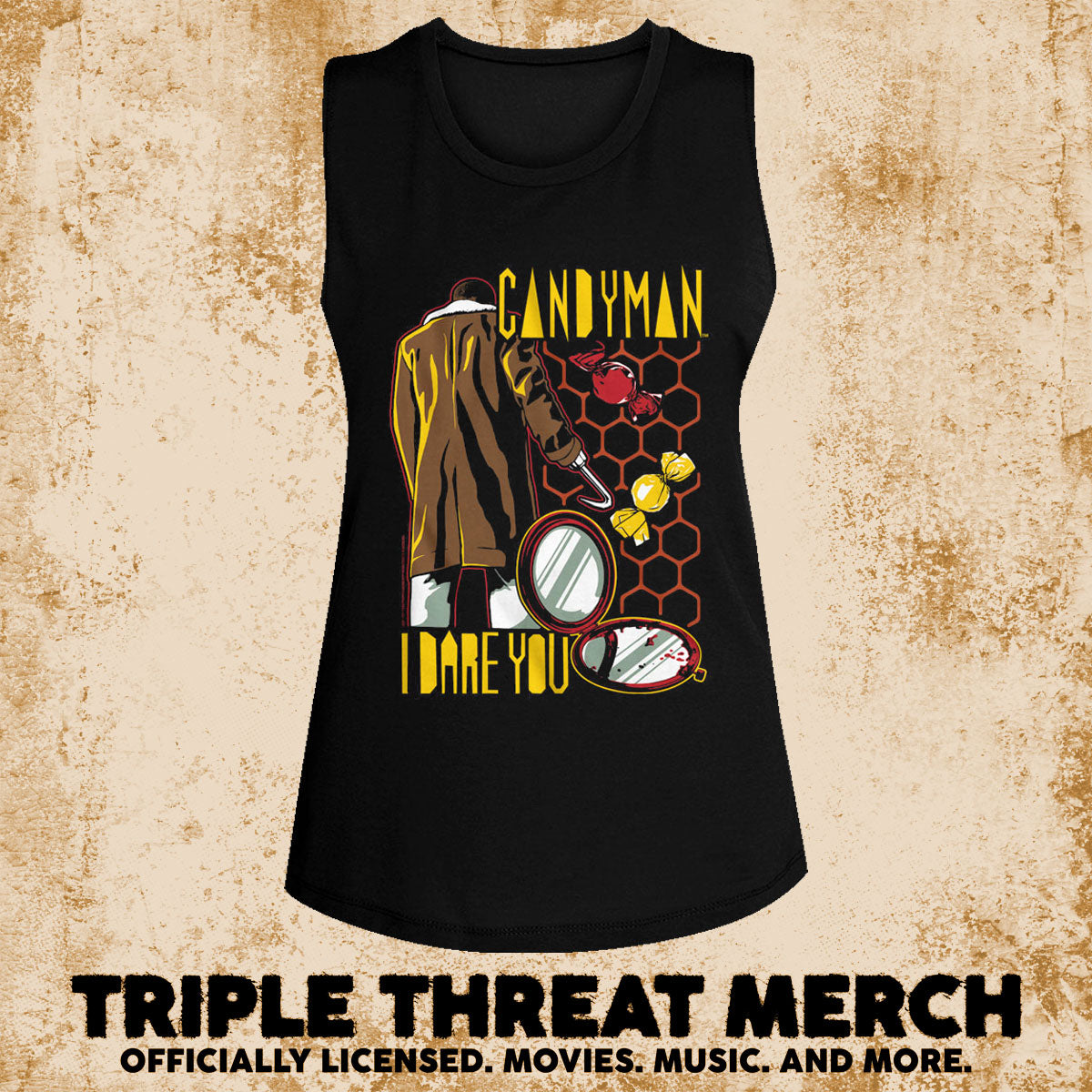 Candyman - Hive [Womens High Neck Tanktop]