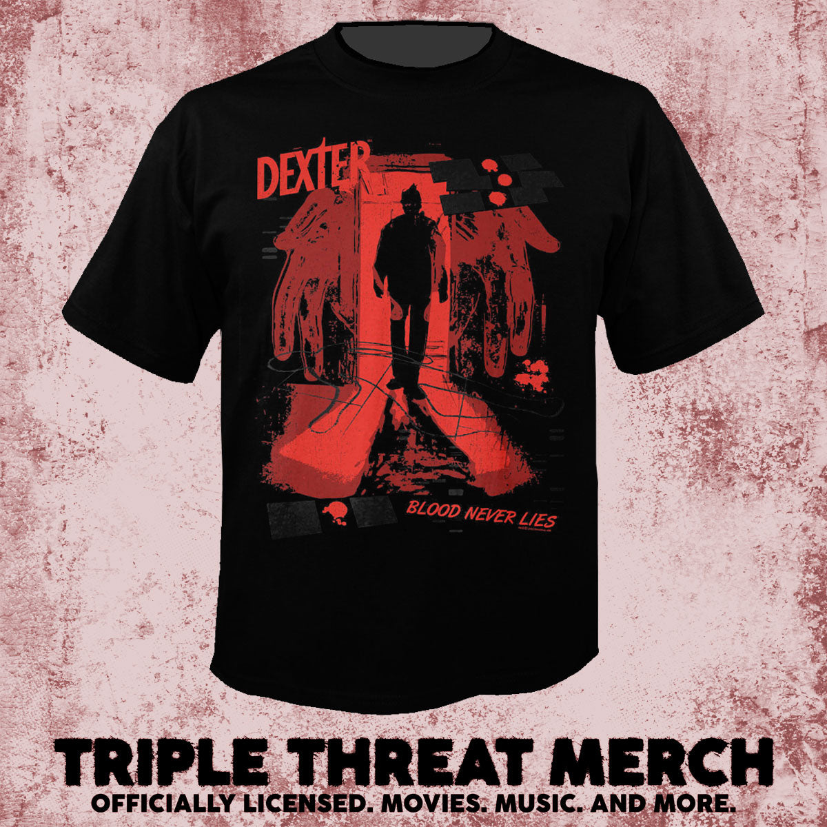 Dexter - Bloody Hands [Mens Shirt]