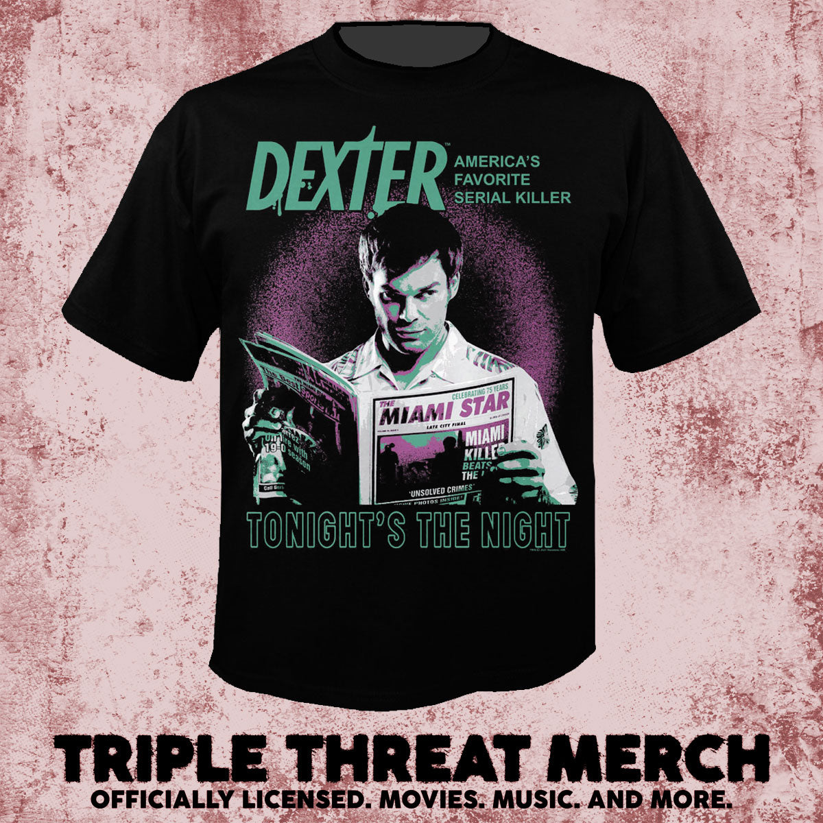 Dexter - Newspaper [Mens Shirt]