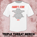 Dexter - Harrys Code (White) [Mens Shirt]