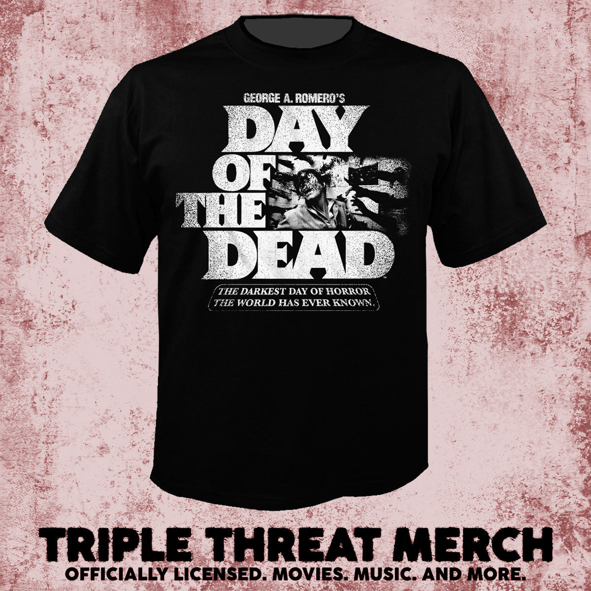 Day Of The Dead - Hands Poster (BW) [Mens Shirt]