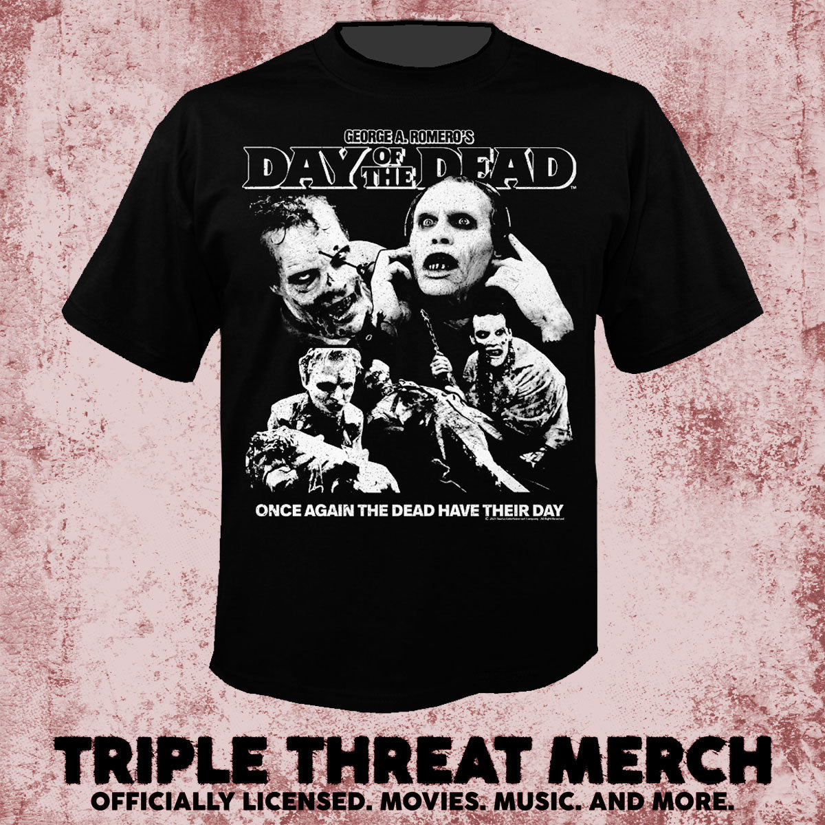 Day Of The Dead - Once Again The Dead Have Their Day [Mens Shirt]
