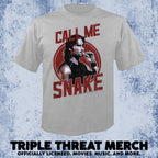 Escape From New York - Call Me Snake (Gray) [Mens Shirt]